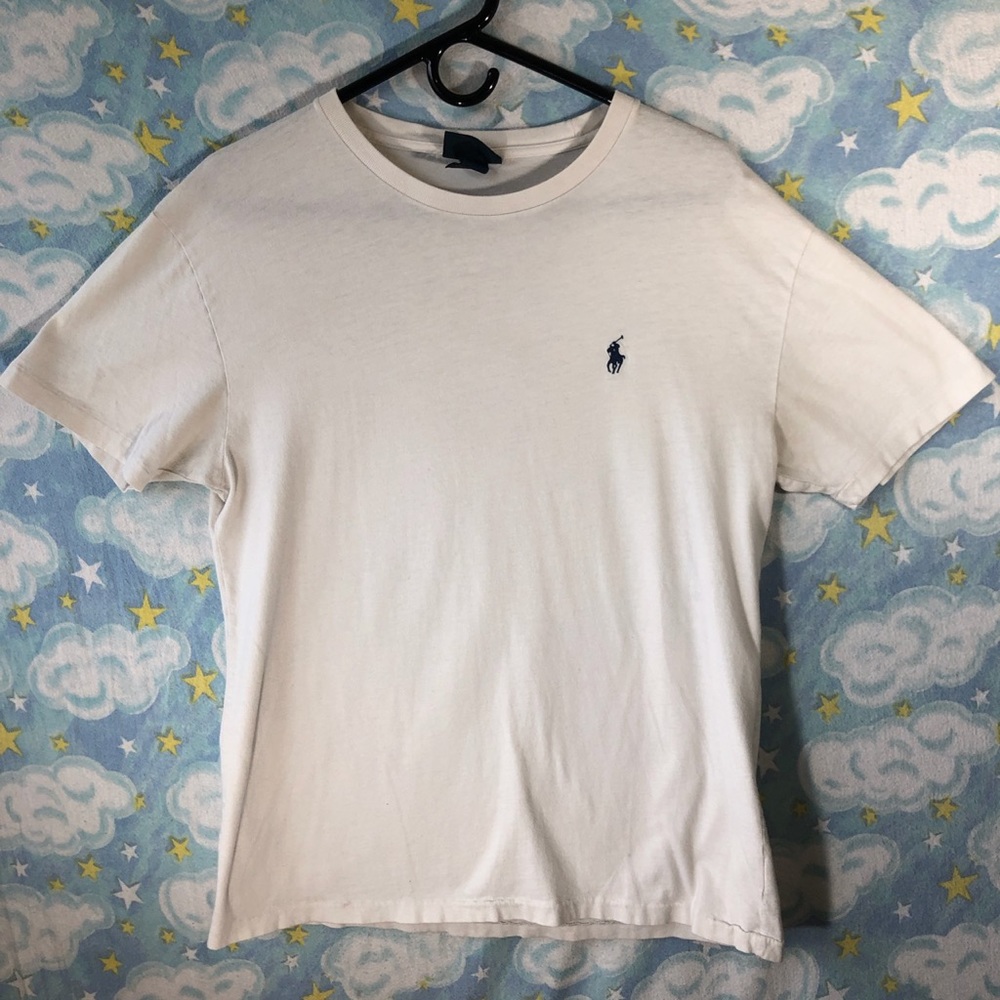 White Polo Ralph Lauren Short-Sleeve T-Shirt 🏇